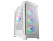 COUGAR PC skříň AIRFACE PRO RGB White Mid Tower Airflow Panel 3 x 120mm ARGB Fans 1x 120mm ARGB Fan TG Left Panel