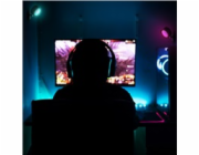 Solight LED nabíjecí RGB světlo, dálkový ovladač, Li-Ion, USB-C