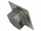 Zásuvka STP 2x RJ45 Cat5E, duální svorkovnice, pod omítku