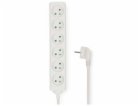 NEDIS napájecí prodlužovací zásuvka/ úhlová/ 6x zásuvka/ ...