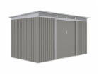 Zahradní domek G21 GRAH 700 - 340 x 206 cm, metalický šedý 