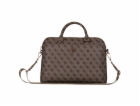 Guess PU 4G Triangle Logo Taška na Notebook 13/14/15" Brown