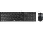 GENIUS Slimstar C126/ Drátový set/ Copilot/ USB/ černá/ C...