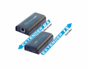 XtendLan HDMI přenos po LAN, vysílač a přijímač, UDP/Multicast, 100Mbps@1080p