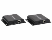 XtendLan HDMI přenos po LAN, vysílač a přijímač, UDP/Multicast, 4k/2k/1080p, s IR přenosem ovládání, cena za pár
