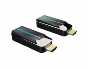 XtendLan CAT6 HDMI extender, vysílač+přijímač, 50m 1080p/i, po jednom CAT6 kabelu