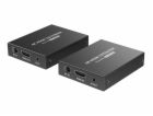 XtendLan CAT6 HDMI extender, vysílač+přijímač, 40m 4k/2k/...