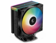 DEEPCOOL chladič AG400 ARGB V2 / 120mm fan ARGB / 4x heatpipes / PWM / pro Intel i AMD / černý