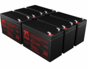T6 Power EBM 1920W, J716N, JNK3P, K789N, K792N-2U, H928N-2U, 2HRF9, H965N, 55943BX - battery KIT