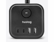 Prodlužovací kabel HUSLOG 15W Black
