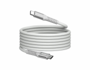 Verbatim USB-C->C magnetický kabel Sync & Charge 100W šedý