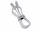 Datový kabel Allity AUC-03 USB-C/Lightning 1m 27W bílý