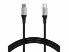 Datový kabel Allity AUC-01 USB-C/Lightning 2m 27W černý