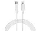 Datový kabel Allity AUC-02 USB-C/Lightning 2m 27W bílý