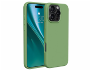 Silikonové TPU pouzdro Etteri pro iPhone 16 Pro světle zelené
