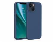 Silikonové TPU pouzdro Etteri pro iPhone 14 tmavě modré