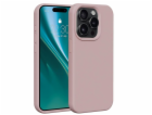 Silikonové TPU pouzdro Etteri pro iPhone 15 Pro světle rů...