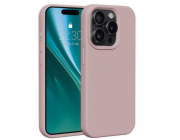 Silikonové TPU pouzdro Etteri pro iPhone 15 Pro světle růžové