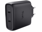 TRUST MAXO 65W 2P USB-C GAN CHARGER WHT