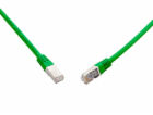 SOLARIX 10G patchkabel CAT6A SFTP LSOH 7m,zelený