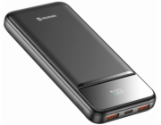 Swissten Power bank 10000 mAh POWER LINE II - černá
