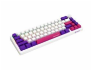 LORGAR Klávesnice KBP70MW, mechanická, bezdrátová herní, béžová, CS