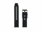 Garett univerzální řemínek 22 mm, černý silikonový