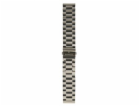Garett univerzální řemínek 22 mm, stříbrný kovový, typ Solid