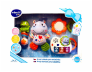 VTECH Prvý darček pre bábätko CZ - modrý