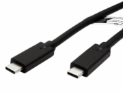 Kabel USB 10Gbps (3.2 gen 2) kabel USB C(M) - USB C(M) , PD 85W, 7m, černý