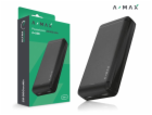 Powerbanka A-MAX 10 000 mAh, černá