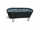 Květináč Domoletti 53000011109, plastový, O 50 cm, hnědý