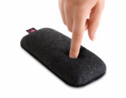 CONNECT IT FOR HEALTH ErgoBeads Zápěstní opěrka před myš plněná kuličkami ŠEDO-ČERNÁ