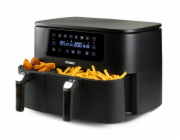 Dvojitá horkovzdušná fritéza 3+6 l - digitální - DOMO DO546FR