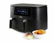 Dvojitá horkovzdušná fritéza 3+6 l - digitální - DOMO DO546FR