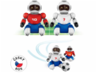 Hračka MaDe Robofotbal na dálkové ovládní, 2 ks + 2 brank...