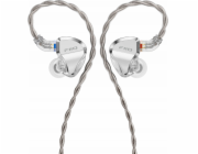 FiiO JH5 stříbrná sluchátka - Hybridní IEM 1x DD 4x BA