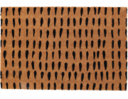 Home Styling Collection Vzorovaná rohožka z kokosového vlákna, 59 x 39 cm