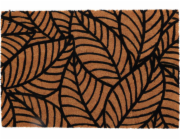 Home Styling Collection Rohožka s rostlinným motivem, 59 x 39 cm