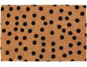 Home Styling Collection Vzorovaná rohožka z kokosového vlákna, 59 x 39 cm
