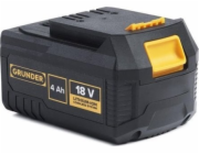 Lithium-iontová baterie GRUNDER BA-1840C, 18 V, 4 Ah