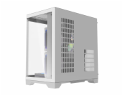 Počítačová skříň Darflash FT350 + 5 ventilátorů aRGB (bílá)