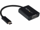 StarTech.com USB-C to VGA Adapter - Black - 1080p - Video...