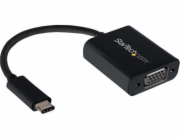 StarTech.com USB-C to VGA Adapter - Black - 1080p - Video Converter For Your MacBook Pro - USB C to VGA Display Dongle (CDP2VGA) - Adaptér USB/VGA - USB-C (M) do HD-15 (VGA) (F) - USB 3.1 Gen 1 / Thun
