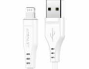 Acefast Kabel USB-A - Lightning 1,2 m bílý (6974316280835)