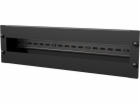 Caymon Panel 3U s DIN lištou pro 24 modulů (BDR03)