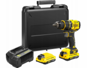 Stanley Akumulátorová vrtačka/šroubovák SFMCD720D2K 18V, 2x 2Ah baterie