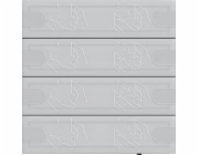 GIRA GIRA tlačítkový senzor 4 Comfort 4x KNX TS4 antracit 5004028
