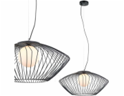 Italux Závěsná lampa Zeno MDM-3844-1 BK