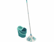 LEIFHEIT 52106 mop Bavlna, Vlákno Suché a mokré Modrá, Bílá